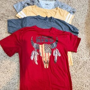 Share 4-T-Shirts Western Theme Women's S
